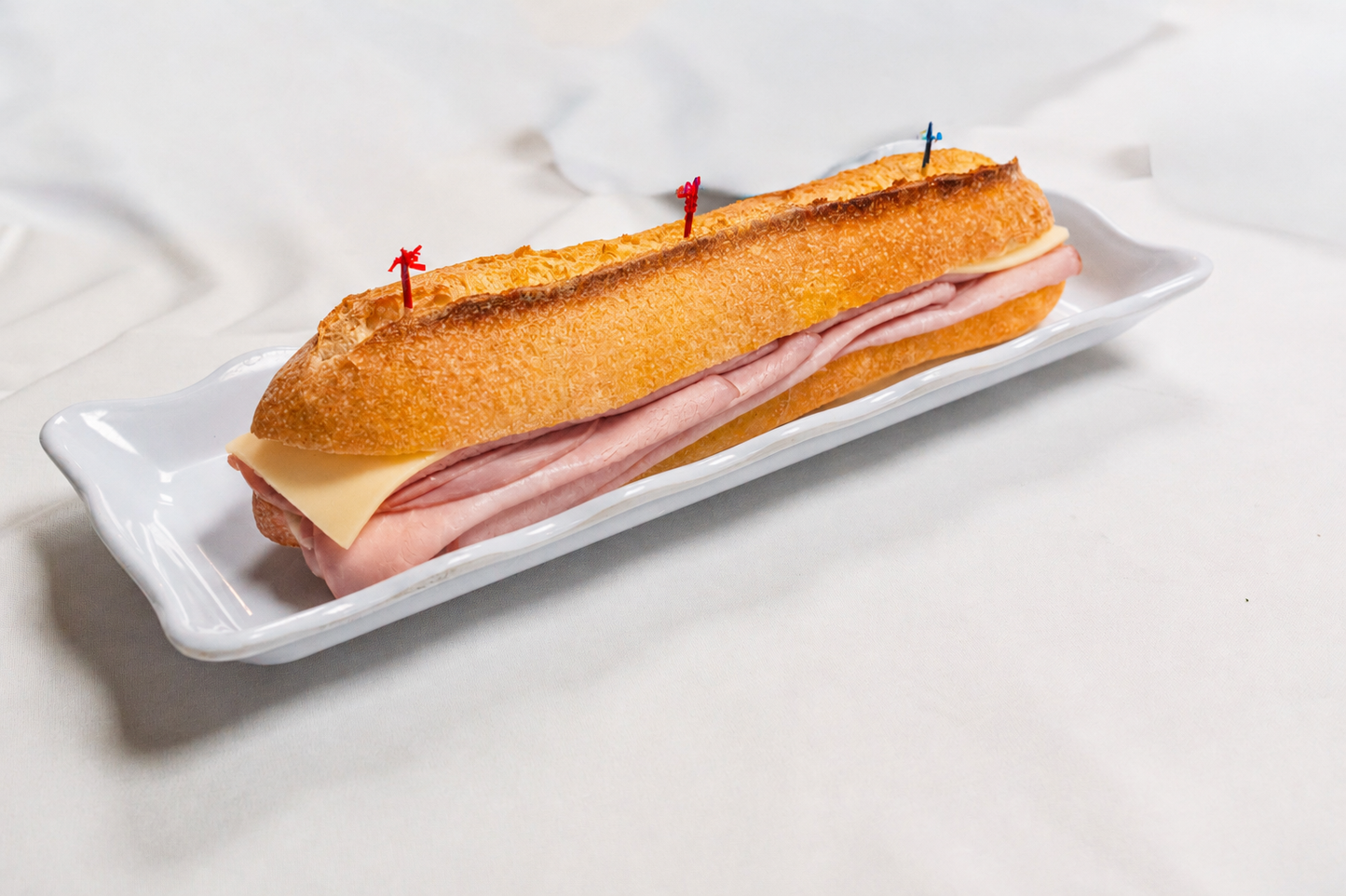 Ham & Cheese Sandwich (Classic French Sandwich)